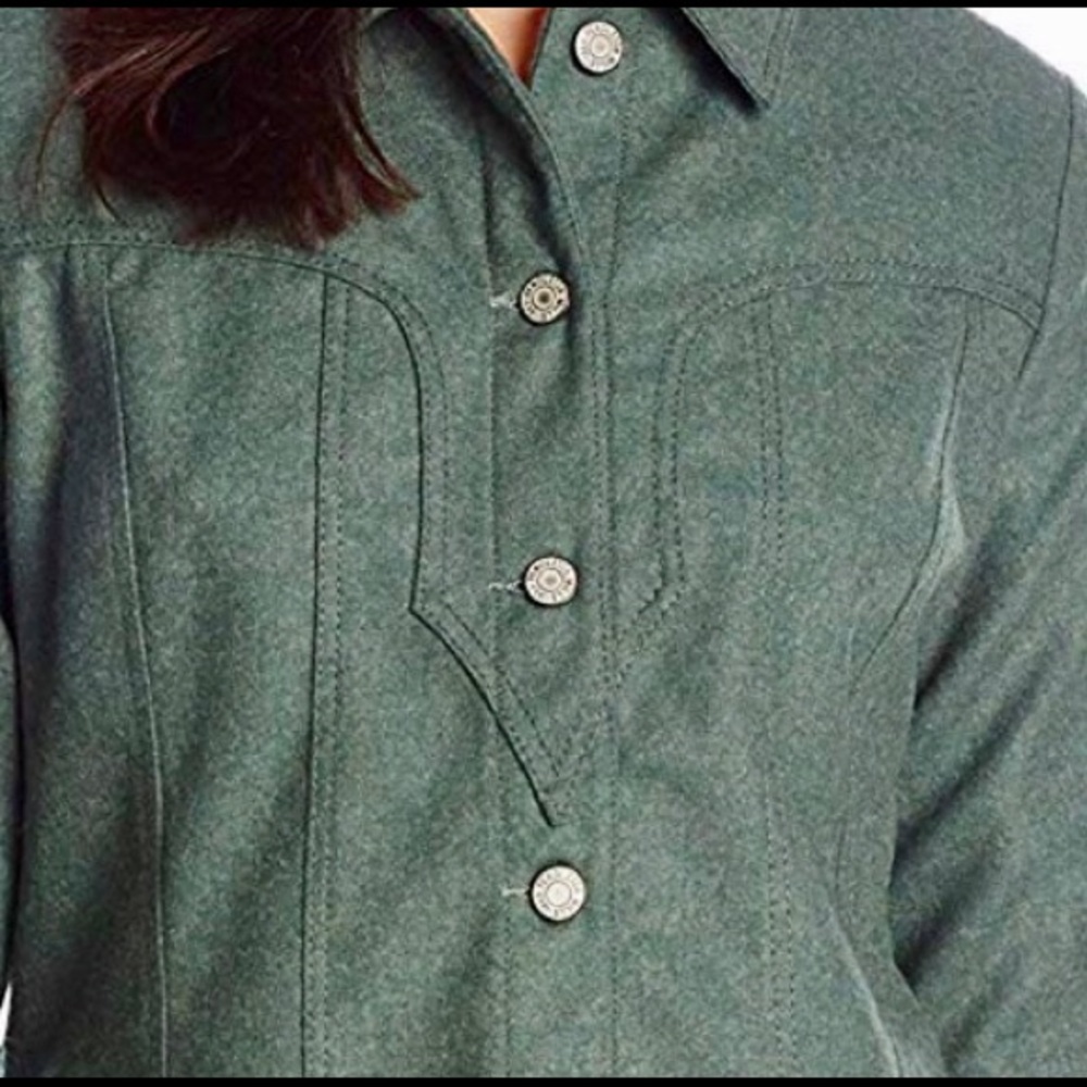 Pendleton Western Wool Ranch Shirt Jacket w/ Pockets Brand New Womens XL